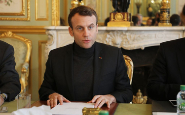 Macron: Francja uderzy, jeśli w Syrii użyją broni chemicznej