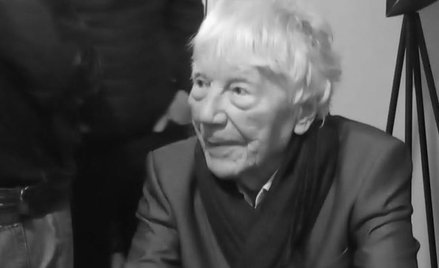 Tadeusz Rolke na wystawie swoich zdjęć w galerii Le Guern, marzec 2025 roku