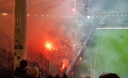 Do burd doszło jeszcze przed meczem Arki Gdynia z Lechią Gdańsk