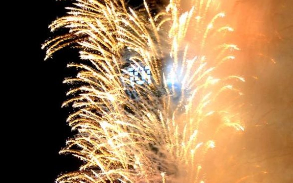 Sylwester w Warszawie. 13-minutowe fajerwerki