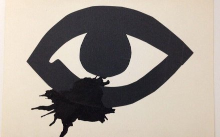 Wojciech Zamecznik, studium do projektu czo ł ówki telewizyjnej Kamera widzi wszystko , ca. 1963 © J