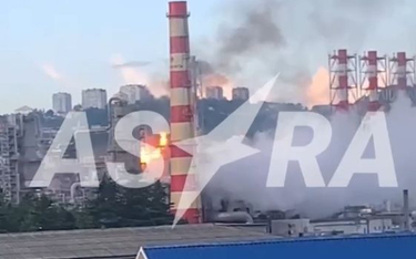 Pożar rafinerii w Tuapse