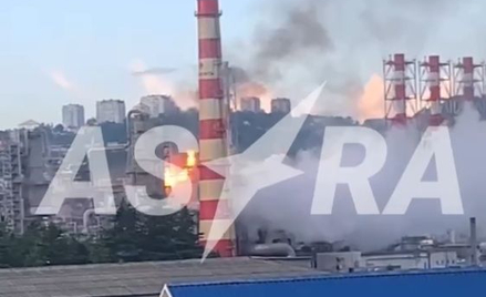 Pożar rafinerii w Tuapse