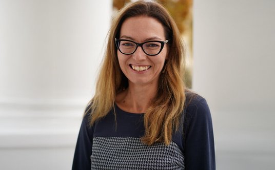 Dr. Karolina Mroziewicz, docentka na Katedře historie starého umění (Fakulta kultury a uměleckých věd 