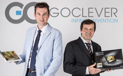 Roman Panek (z lewej) współzałożyciel GoClever przekazał w ubiegłym roku stery firmy Henrykowi Ciech