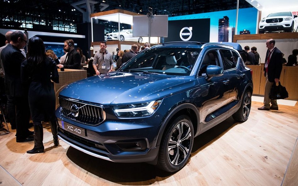 Volvo XC40 prezentowane podczas International Auto Show w Nowym Jorku