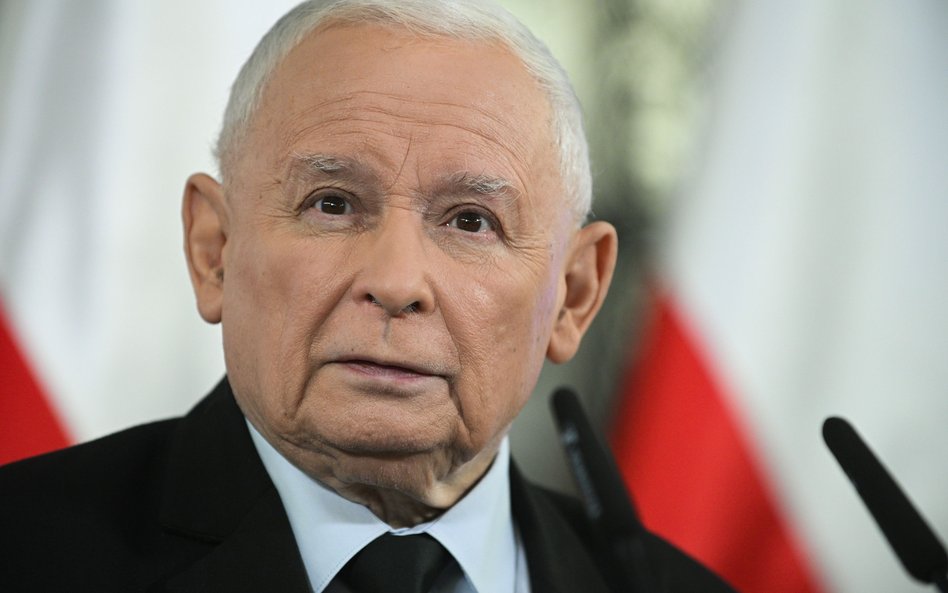 Prezes Prawa i Sprawiedliwości Jarosław Kaczyński