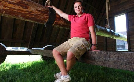 Wzorowaliśmy się na rycinach – mówi Bartosz Styszyński, pomysłodawca rekonstrukcji machin oblężniczy