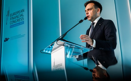 Minister finansów Andrzej Domański