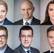 Od góry od lewej: Katarzyna Łukaszewicz, Łukasz Gasiński, Anna Aranowska. Na dole od lewej: Robert K