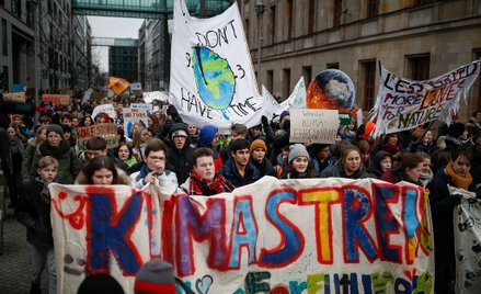 Berlin: Uczniowie na ulicach. Chcą walki ze zmianami klimatu