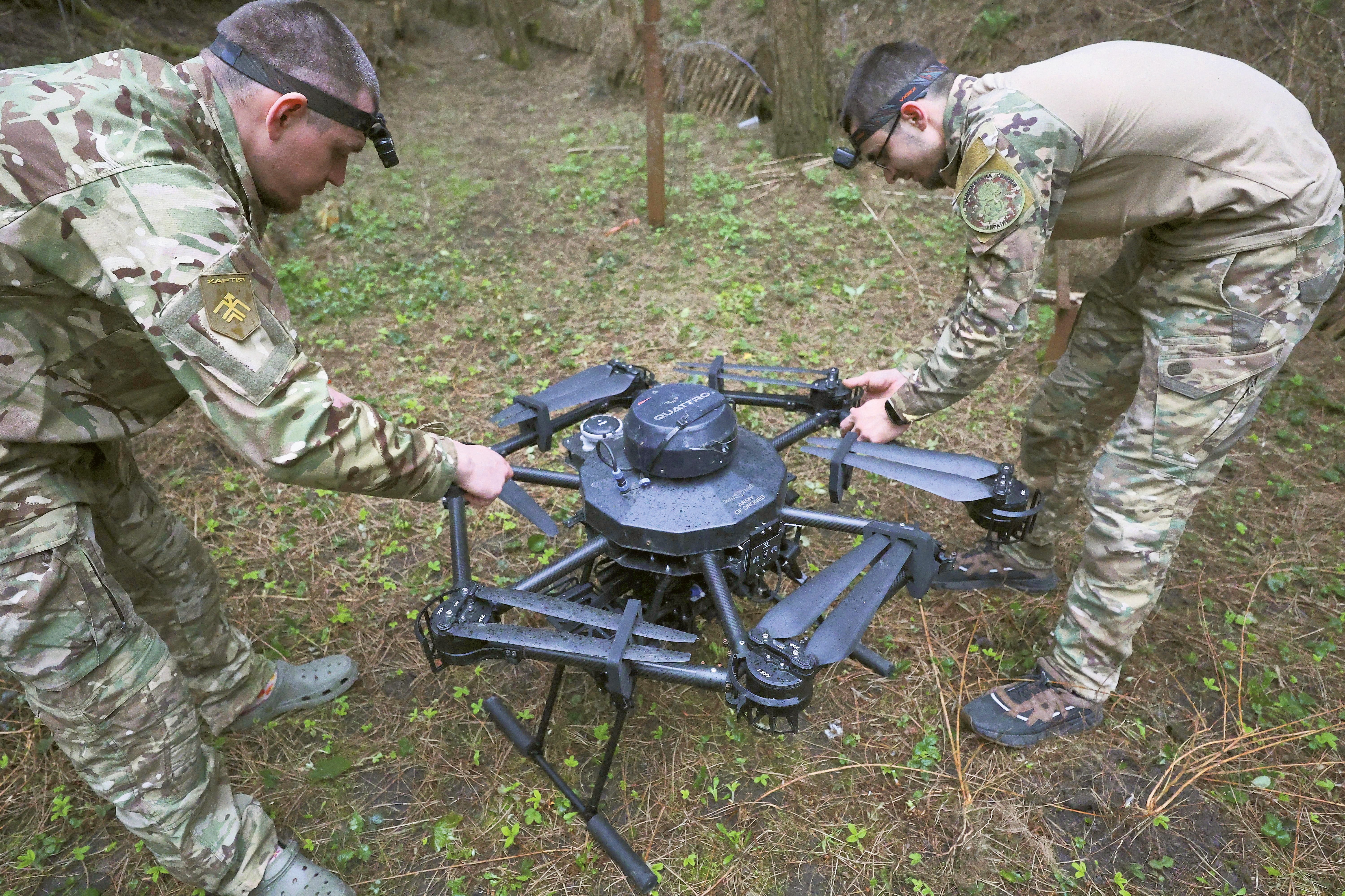 Wojnę Rosji z Ukrainą mogą rozstrzygnąć sztuczna inteligencja, drony i roboty