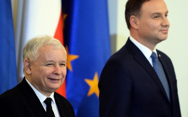 Jarosław Kaczyński i Andrzej Duda
