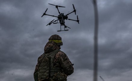 Ukraiński operator drona
