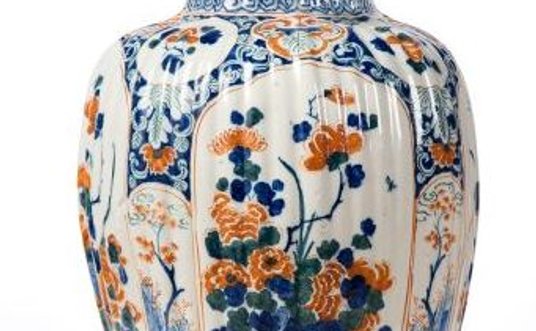 "Majolika niderlandzka i fajans z Delft"