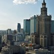 Tak Złota 44 (pierwszy budynek po lewej) wygląda po dwóch latach budowy...