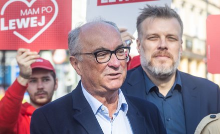 Włodzimierz Czarzasty i Adrian Zandberg