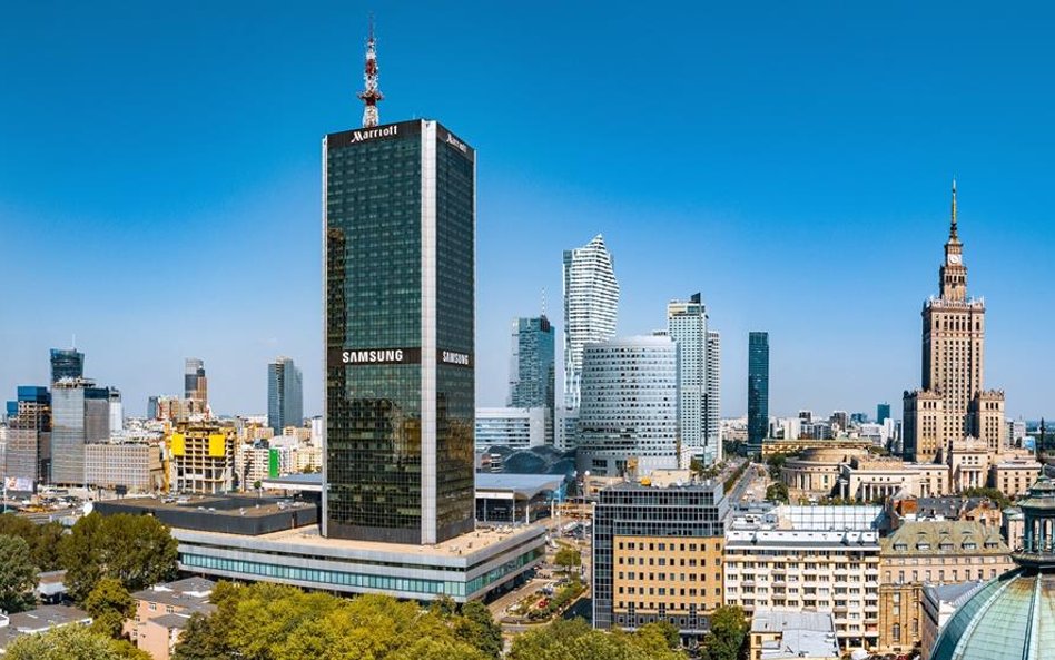 Hotel Marriott w centrum stolicy stał się jednym z jej symboli architektonicznych