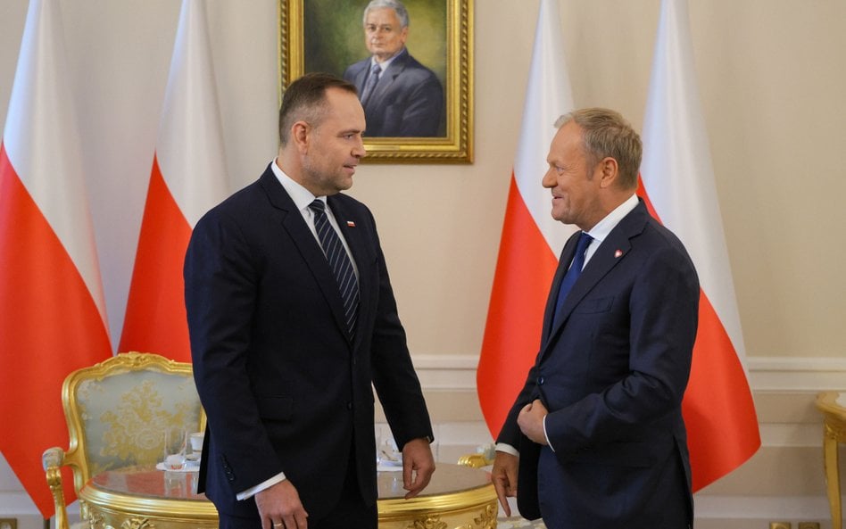 Karol Nawrocki i Donald Tusk