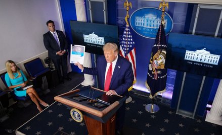 Koronawirus w Białym Domu. Trump potwierdza