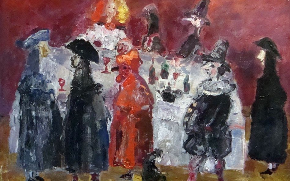 Jerzy Piotrowicz, Infantka na uczcie weneckiej, 1992, wł. „Vox Artis” Promocja Polskiej Sztuki Współ