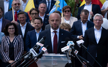 W Rzeszowie sejmowa opozycja poparła radnego Konrada Fijołka (na zdjęciu), który zyskał też poparcie