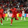 Breel Embolo cieszy się z gola dla Szwajcarii