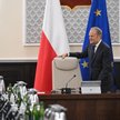 Premier Donald Tusk przewodniczy specjalnemu posiedzeniu rządu w KPRM w Warszawie