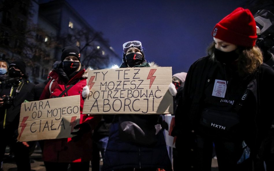 Protesty po wyroku TK ws. aborcji