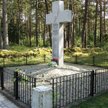 Pomnik pomordowanych w Koniuchach na Litwie