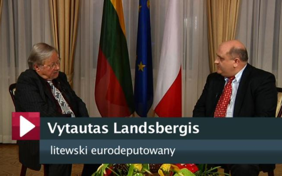 Landsbergis: Nie oczekujcie od Litwy specjalnych przywilejów