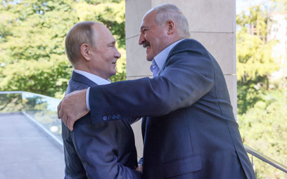 Putin i Łukaszenko w poniedziałek w Soczi. Zapewne rozmawiali o tym, jak potoczy się wojna