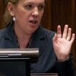 Elżbieta Jakubiak (PJN) zarzucila premierowi, że chowa się za plecami swoich ministrów