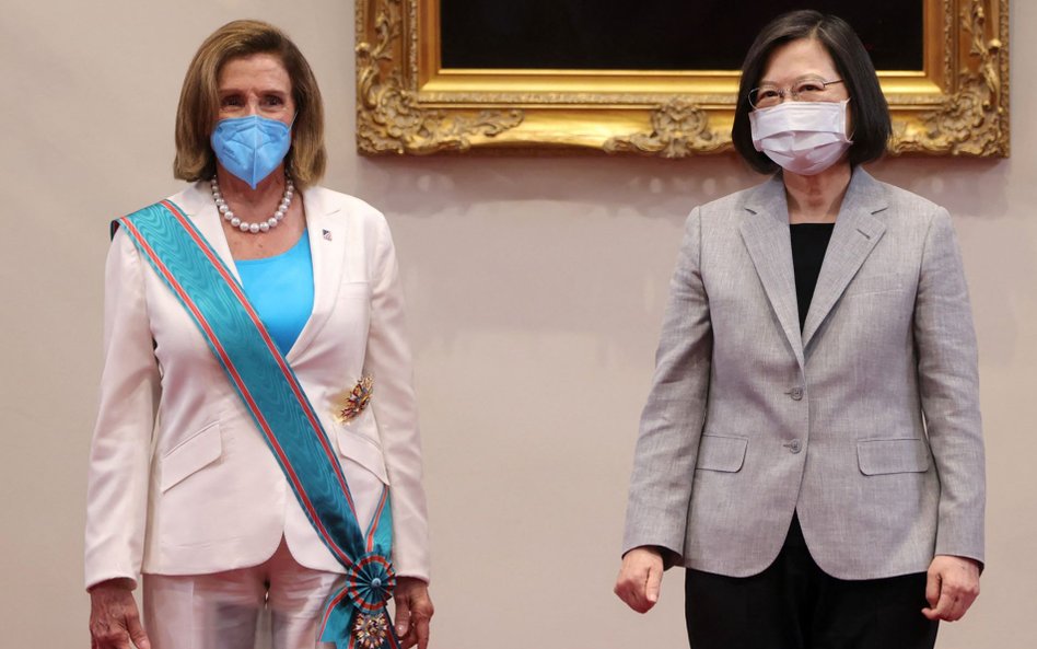 Nancy Pelosi i Tsai Ing-wen