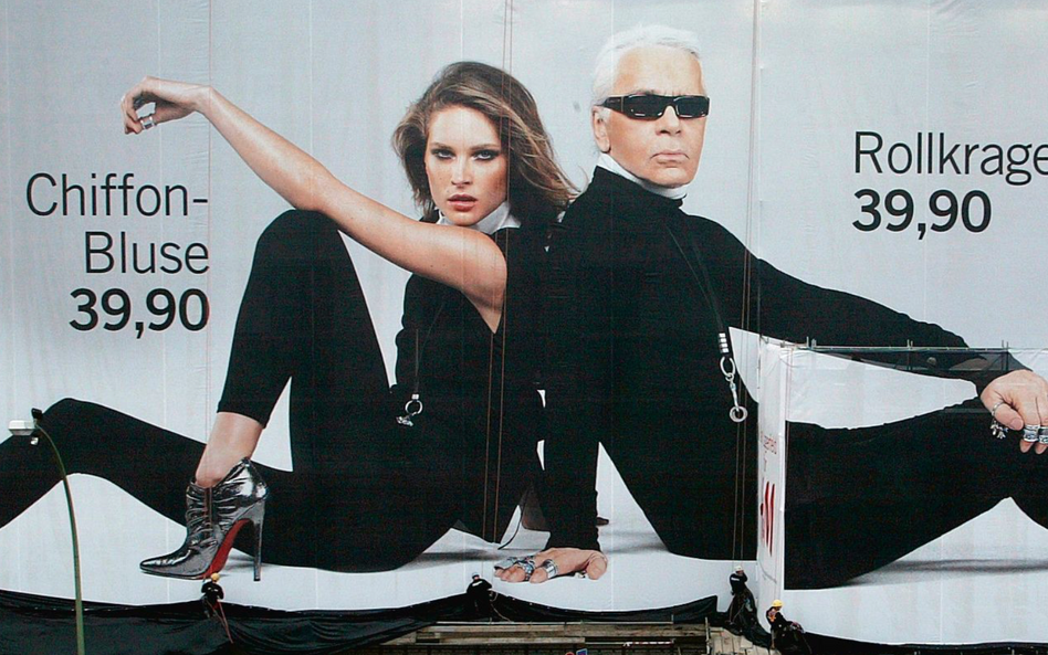 Wszyscy chcieli zarabiać. Ale czy można zarabiać na garstce elity? Pierwszy zrozumiał to Karl Lagerf