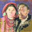 Stanisław Wyspiański „Autoportret z żoną”, 1904 r.