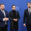 Tomasz Rzymkowski, Michał Wawer i Grzegorz Płaczek