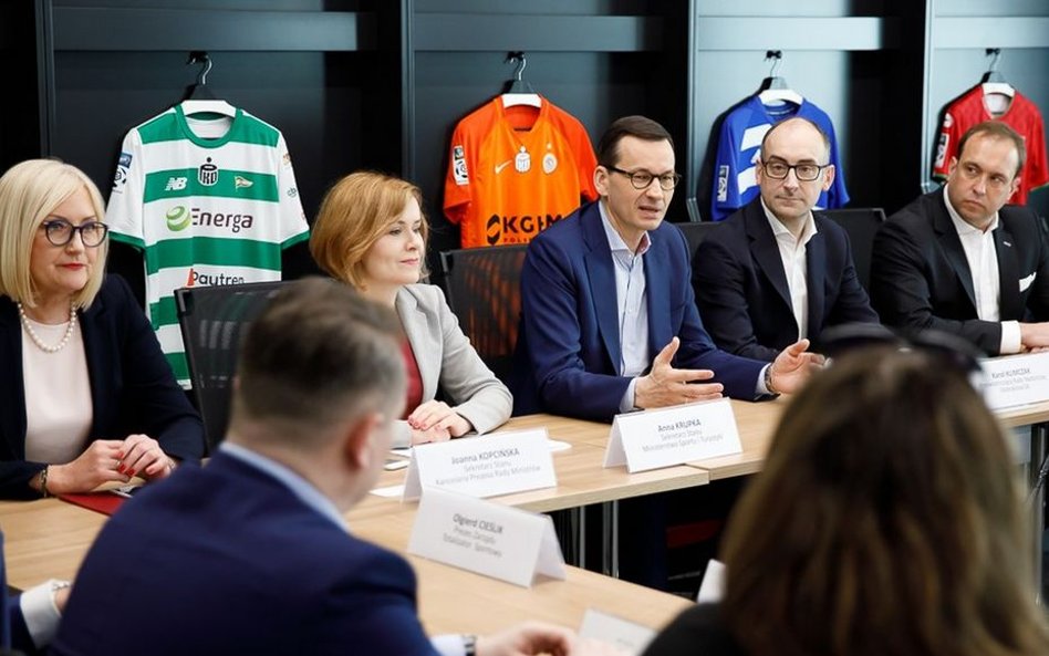 Premier Morawiecki ma „Plan dla piłki”