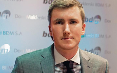 Maciej Bobrowski, szef analityków Domu Maklerskiego BDM