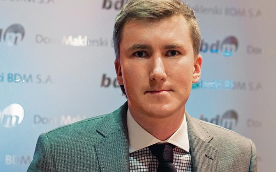 Maciej Bobrowski, szef analityków Domu Maklerskiego BDM