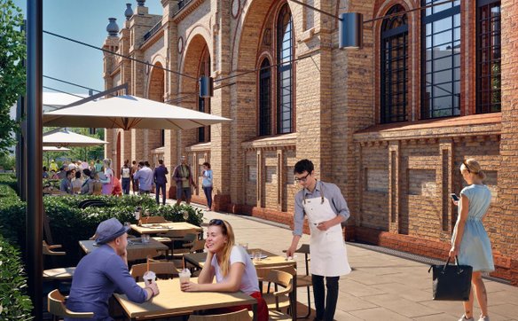 Wizualizacja Hali Gwardii po remoncie