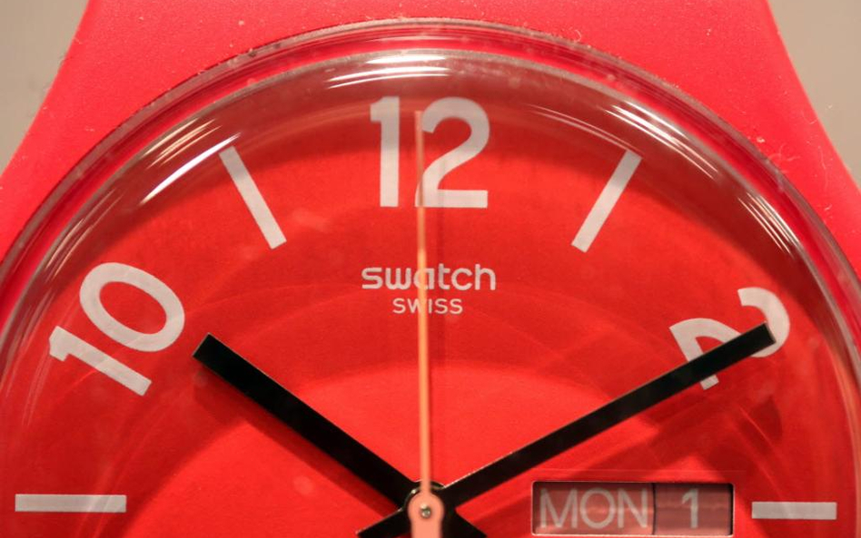 Swatch nie boi się mocnego franka