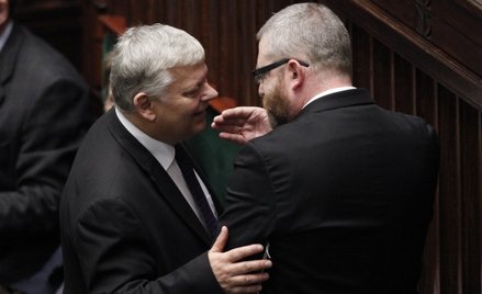 Marek Suski (PiS) i Grzegorz Braun (Konfederacja)