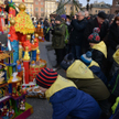 Krakowskie szopki, ktróre sa ewenementem na skalę światową, wróciły w tym roku pod pomnik "Adasia"