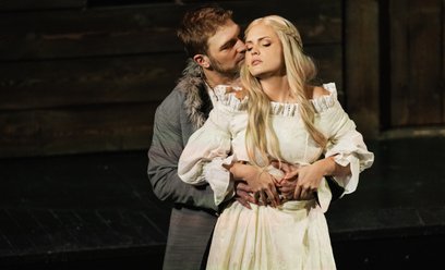 „Potop”, Katarzyna Borkowska jako Oleńka i Piotr Witkowski - Kmicic