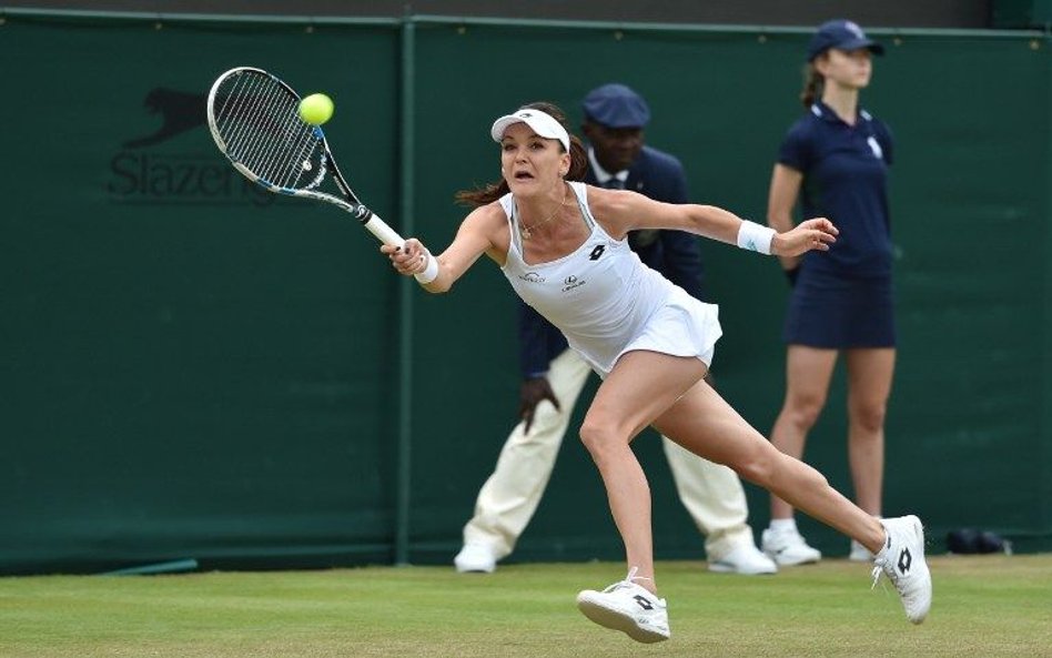 Wimbledon: Pomogła skręcona noga