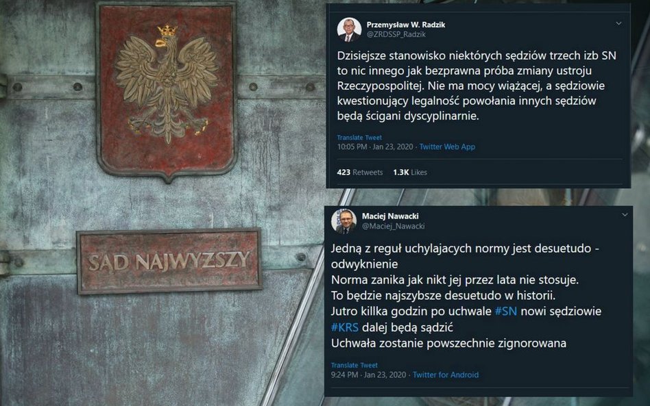 Nawacki o uchwale 3 izb SN: zostanie powszechnie zignorowana