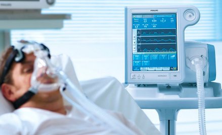 Rośnie produkcja respiratorów