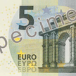 Nowy banknot 5 euro z serii "Europa"