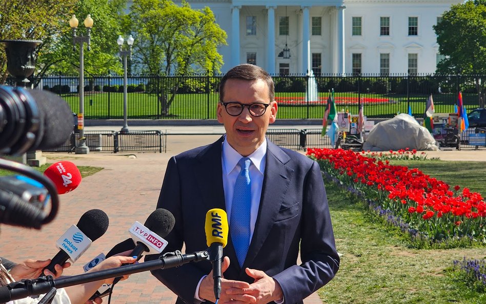 Morawiecki o Chinach i nowych inwestycjach USA po rozmowie z Kamalą Harris